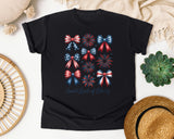 Sweet Land Of Liberty Grey graphic tee in Black