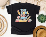 The Cool Kid Just Showed Up graphic tee in Black