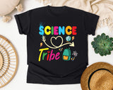 Science Tribe Backpack graphic tee in Black