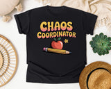Chaos Coordinator graphic tee in Black