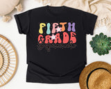 Fifth Grade Squad graphic tee in Black