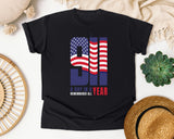 A Day In A Year Remembered All graphic tee in Black
