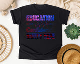 Education Confidence Breeds Hope Graphic Tee graphic tee in Black