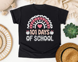 101 Days Of School graphic tee in Black