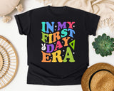 In My First Day Era graphic tee in Black