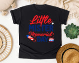 Little Mister Memorial Day graphic tee in Black
