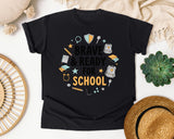 Brave And Ready For School graphic tee in Black