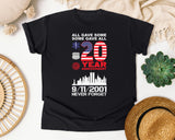 All Gave Some Some Gave All graphic tee in Black