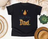 Well Done Dad Brown graphic tee in Black