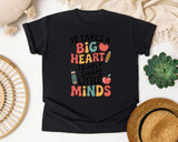 It Takes A Big Heart To Help Shape Little Minds graphic tee in Black