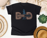 Dad Loading Grey graphic tee in Black
