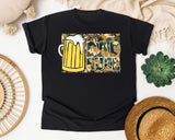 Dad Fuel Yellow graphic tee in Black