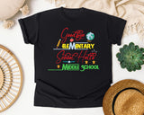 Goodbye Elementary School Hello Middle School graphic tee in Black
