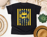 Summer Cool Dad Society Yellow graphic tee in Black