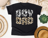 Boy Dad graphic tee in Black