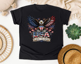 USA 250 Years graphic tee in Black
