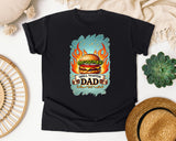 Grill Master Dad Grey 2 graphic tee in Black