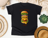 Grill Master Dad Brown 2 graphic tee in Black