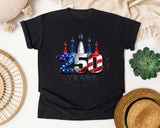 250 Years 1776 2026 graphic tee in Black