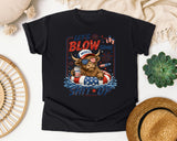 Let's Blow Some Merica Up graphic tee in Black