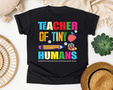Teacher Of Tiny Humans Pencil graphic tee in Black