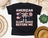 American Glory graphic tee in Black