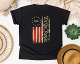 1776 We The People graphic tee in Black