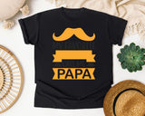 My Favorite People Call Me Papa White 2 graphic tee in Black