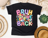 Bruh We Back Owl graphic tee in Black