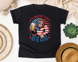 It's A Bad Day To Be A Bear graphic tee in Black