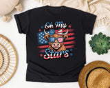 Oh My Stars Grey 2 graphic tee in Black