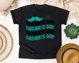 Father's Day graphic tee in Black