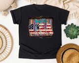 Small Town USA graphic tee in Black