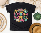 Classroom Cutie graphic tee in Black