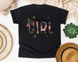 All American Girl Brown graphic tee in Black
