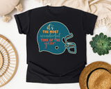 Its The Most Wonderful Time Of The Year Helmet graphic tee in Black