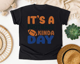 Its A Football Kinda Day graphic tee in Black