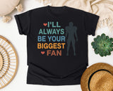 Ill Always Be Your Biggest Fan Player graphic tee in Black