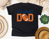 Football Dad Bold graphic tee in Black