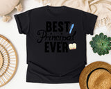 Best Principal Ever graphic tee in Black