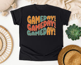 Game Day Game Day Game Day graphic tee in Black