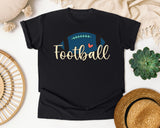 Football Script Simple graphic tee in Black