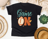 Game On Football graphic tee in Black