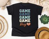 Game Game Game Day graphic tee in Black