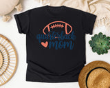 Quarterback Mom graphic tee in Black
