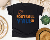 Its Football Yall graphic tee in Black