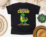 Im Ready To Crush Kindergarten Dino graphic tee in Black