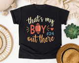 Thats My Boy Out There 24 graphic tee in Black