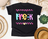 Watch Out Pre-K Here I Come graphic tee in Black