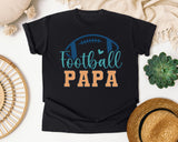 Football Papa graphic tee in Black